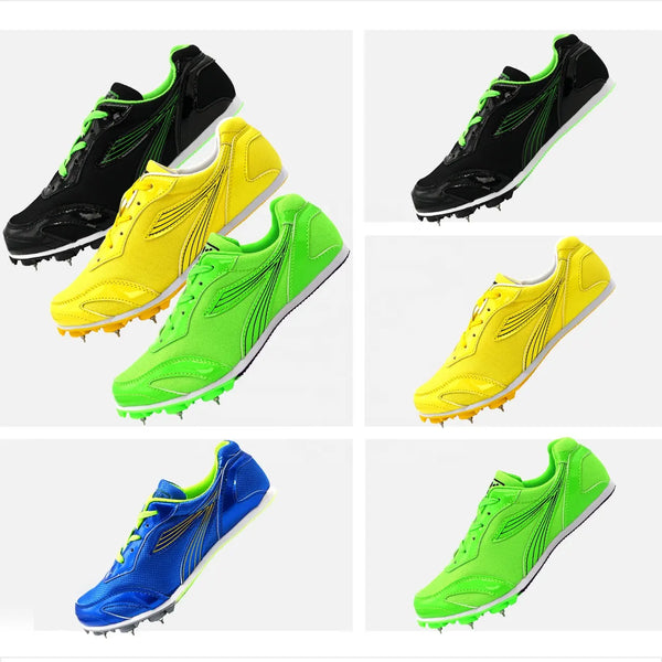 Factory Outlet Speed Distance Men's Women Child Sprint Running spikes athletics spikes track and field spiked