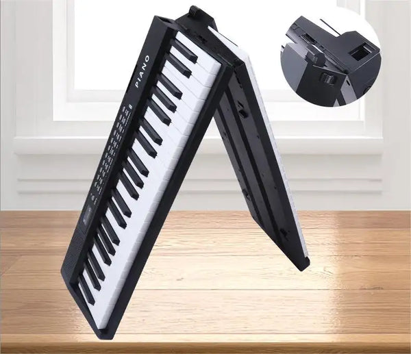 BADU New Piano 88 Keys Foldable Electronic Piano Synthesizer Teclados Folding Musical For Sale