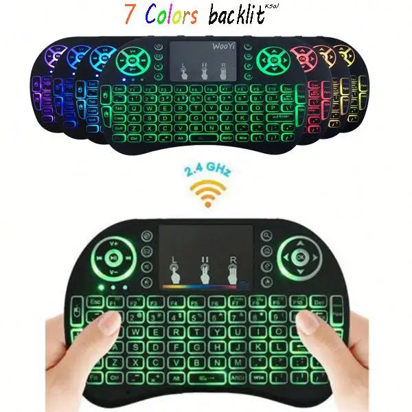 Wholesale cheap mini i8 backlit wireless keyboard for smart TV Android BOX