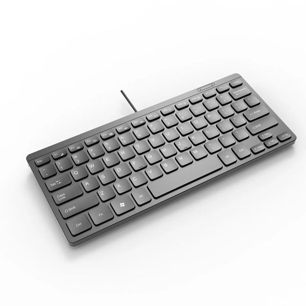 Factory Price 78 Keys Mini White Wired Keyboard For PC and Laptop