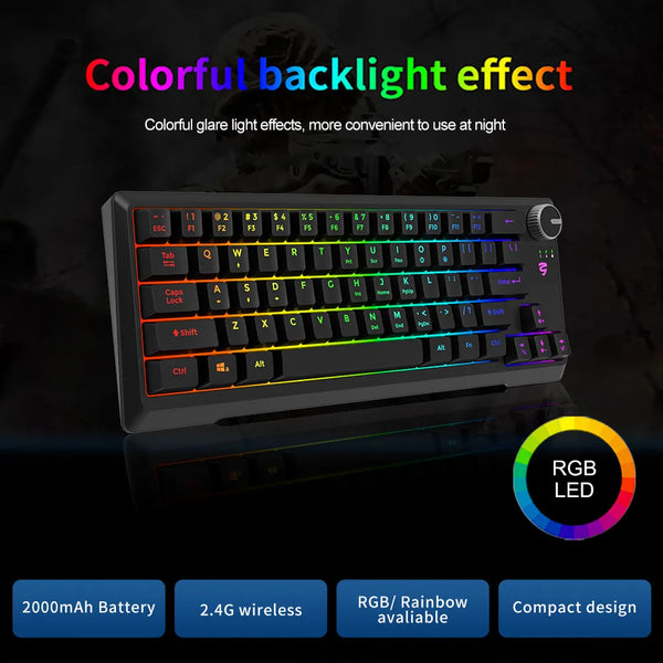 Teclado gamer Wholesale Keyboard Mini New Product Usb Backlight Gaming For Gamer wireless office