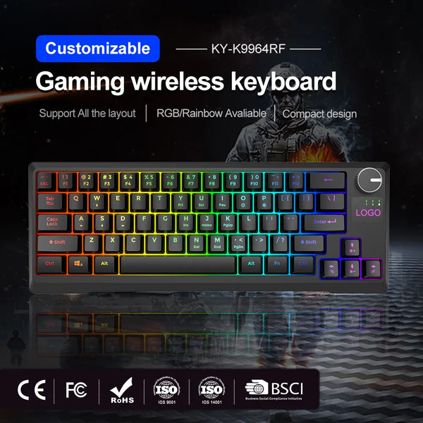 Teclado gamer Wholesale Keyboard Mini New Product Usb Backlight Gaming For Gamer wireless office