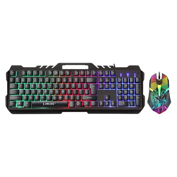 Factory Price Hot Selling PC Computer Gamer Led RGB Gaming Mechanical and mouse for PC Gamer