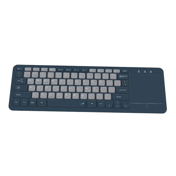 Popular Newest Office Keyboard With Touch Pad, Multi-color And Multi-language Chocolate Bluetooth