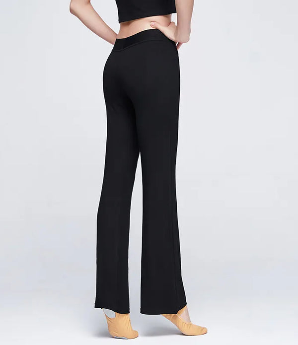 Cotton Modal Casual Flare Trousers Ballet Yoga Dance