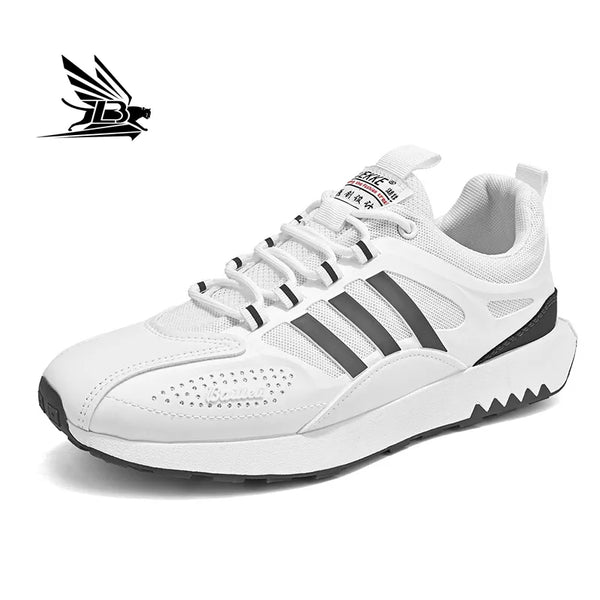 designer new fashionable summer breathable sneakers and versatile mesh casual soft soles men's trendy sh