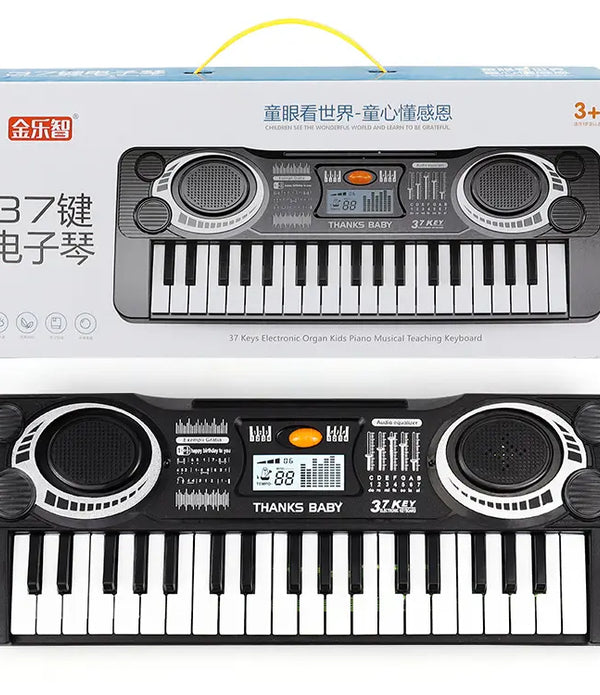 Introductory Keyboard Musical Instrument Piano 37 Key Folding Electronic