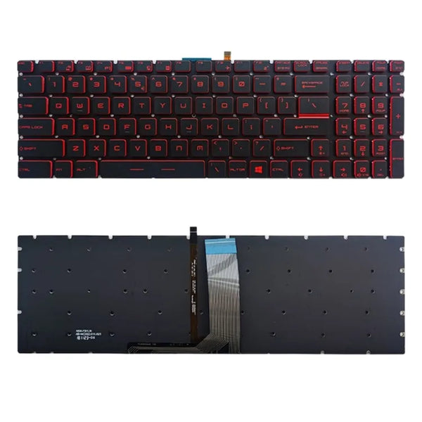 US Version Keyboard With Back Light for MSI Steelseries GP72 GP62 GT72 GS60 GS70 GE62 GL62 GE72 GE62 GS72 GT72 2QD