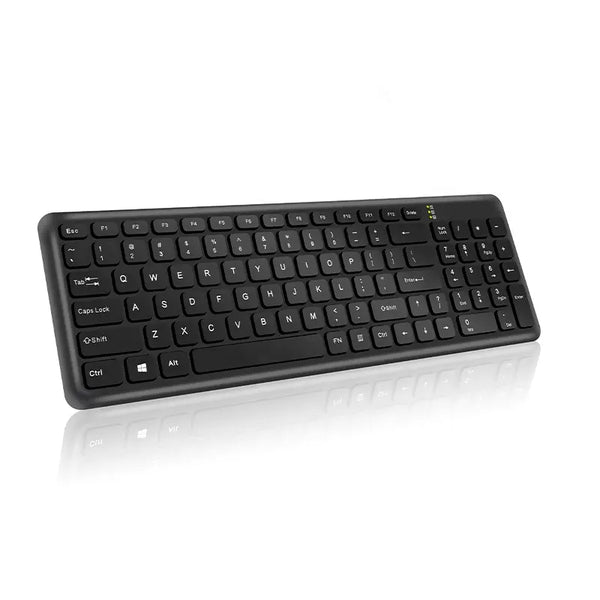 2024 Ultra Slim Computer Keyboard 96 Keys Chocolate Keys Wireless Home Office USB gaming for Laptop