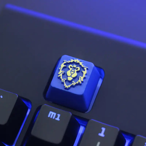 Version A Quality keystone metal special design Gaming mechanical switch keycaps for cherry mx