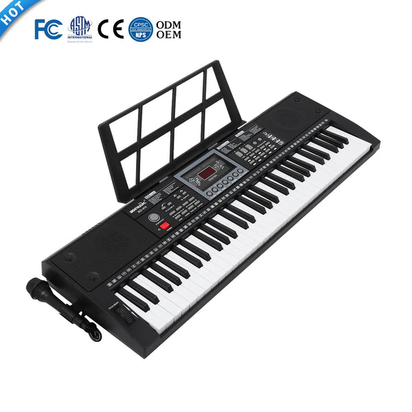 BDMUSIC Best Sells Music Keyboard 61-Keys Digital Piano Instruments Academic Teaching Piano On Sale