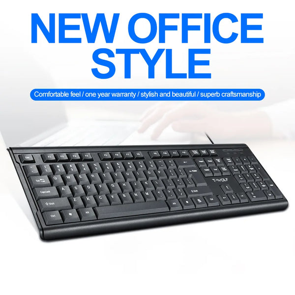 New Fashion Wired Office Keyboard Trending Products Smart Computer USB Wholesale Laptop