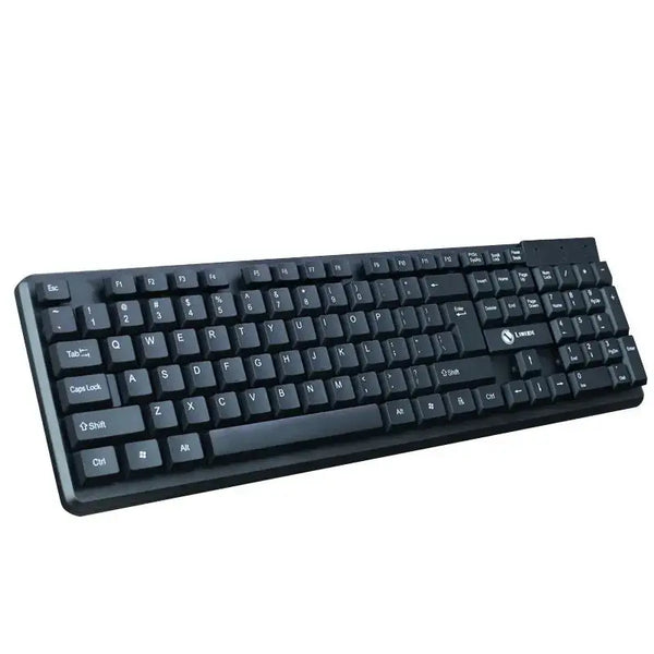 K13 Single Keyboard USB Square Mouth Business Office Home PS2 Round Hole Wired Desktop Computer