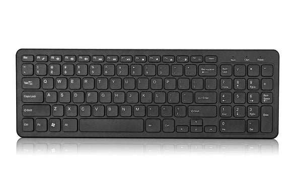 Manufacturer's hot selling wireless 2.4G keyboard and mouse combination set suitable for laptop office