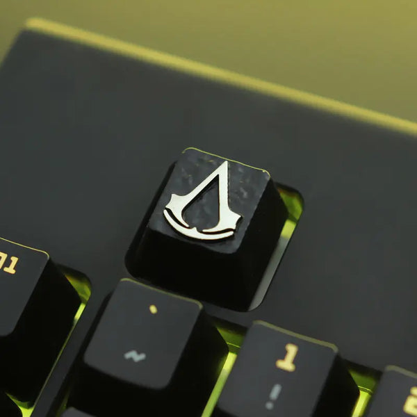 Version A Quality keystone metal special design Gaming mechanical switch keycaps for cherry mx