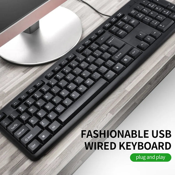 Hot Sell KB8236 Wired Keyboard Mini Small Size USB Wired For Businss & Office