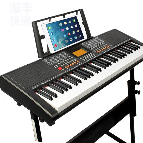 USB MP3 digital keyboard piano 61 keys musical instruments synthesizer China pianos for beginners