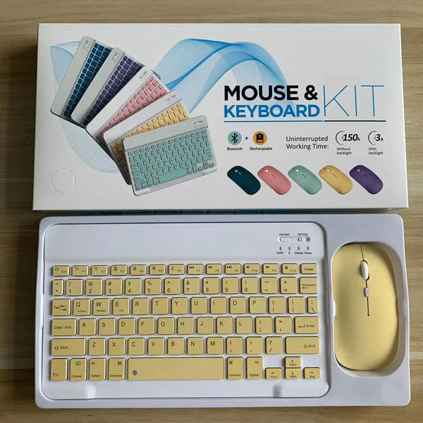 Manufacturers Wireless Keyboard and Mouse Mini Rechargeable Spanish With Mouse Russian For PC Tablet Phone