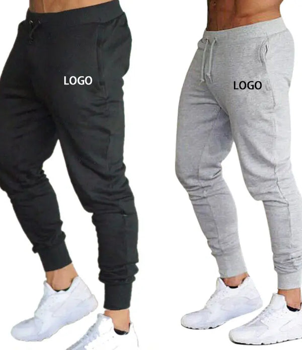 Wholesale Custom Outfit Pants With Drawstring Men Loose Jogging Blank Jogger with Zipper Pocket