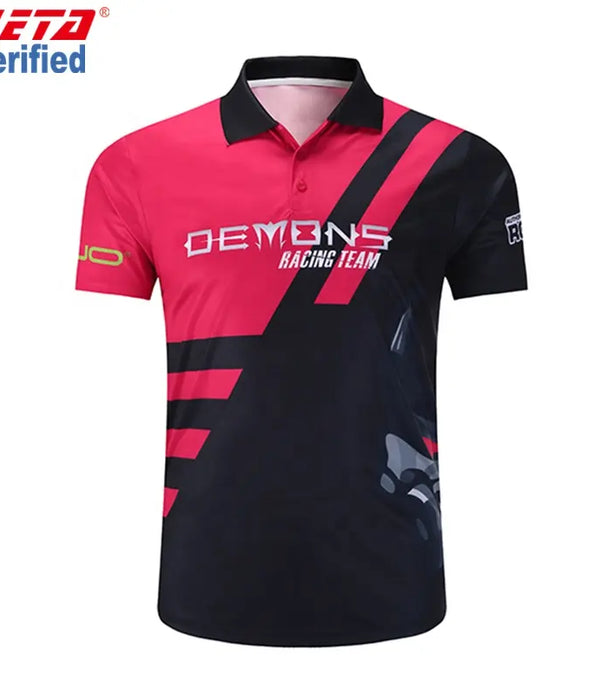 Wholesale Custom Team Polo shirt For Men Custom Sublimated Men All Over Printed E Sports