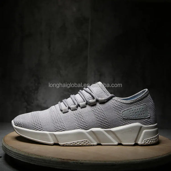 Fashionable Cheap Sport Shoes cool man shoes with black white gray colors