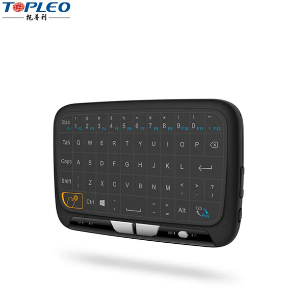 Mini H18 keyboard 2.4g touchpad mini keyboard H18 2.4g wireless remote control PC smart TV notebooks From Topleo