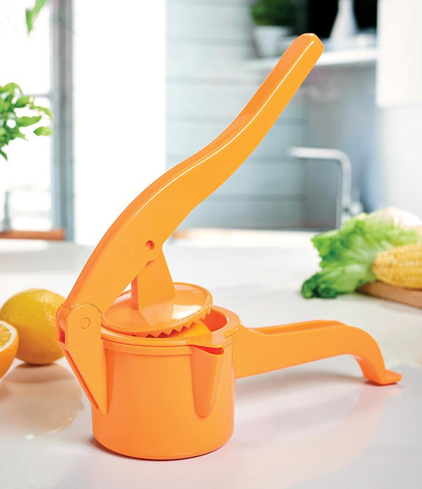 2 in 1 Lemon Squeezer Manual Hand Squeeze Tool and Juicer