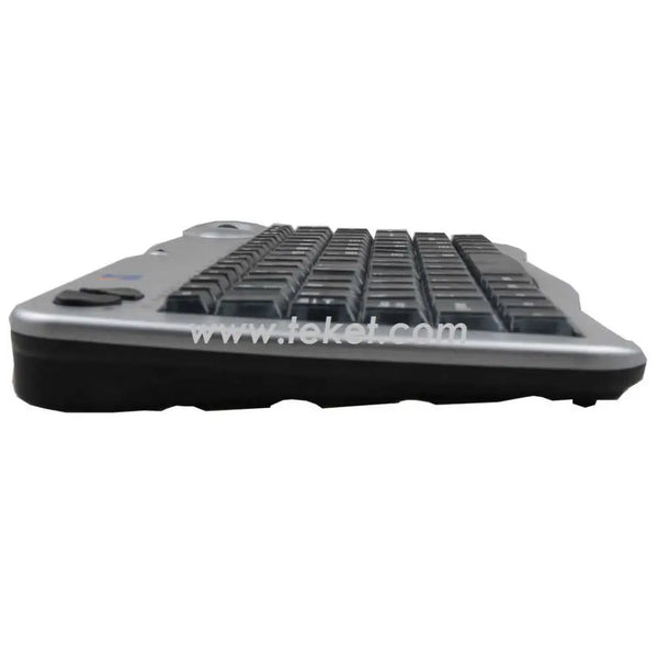 Infrared (IR) Wireless Keyboard With Trackball mouse. PS/2,USB or UART interface.For HTPC,TV,CD,Multimedia,Medical devices