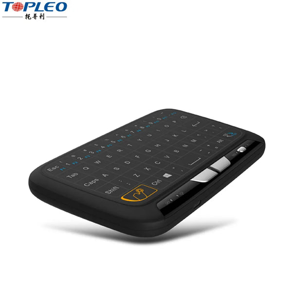 Mini H18 keyboard 2.4g touchpad mini keyboard H18 2.4g wireless remote control PC smart TV notebooks From Topleo