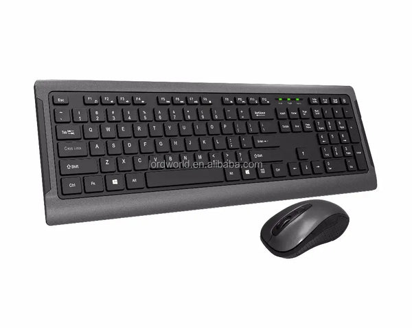 2017 2.4g Wireless Usb Computer Keyboard for European Market Office Use Laptop