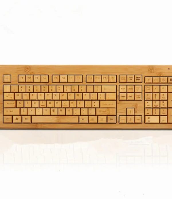 Wholesale bamboo keyboard,wireless keyboard mouse,USB and mouse set