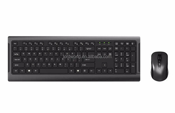 2017 2.4g Wireless Usb Computer Keyboard for European Market Office Use Laptop