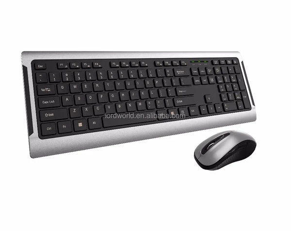 2017 2.4g Wireless Usb Computer Keyboard for European Market Office Use Laptop