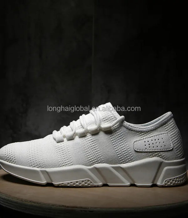 Fashionable Cheap Sport Shoes cool man shoes with black white gray colors