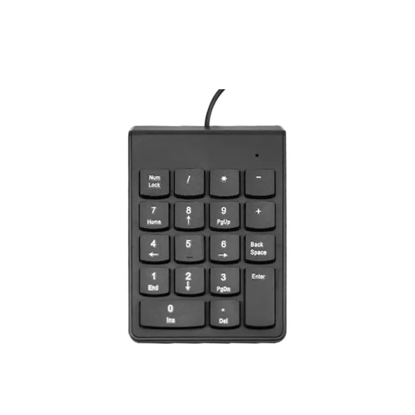 Hot Sale 18 Keys Pico Portable Numeric Keyboard Mini One-Handed Wired