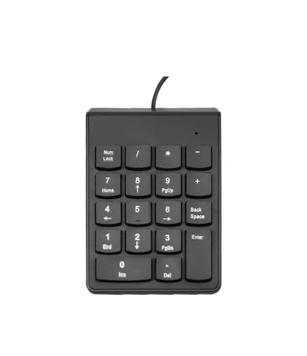 Hot Sale 18 Keys Pico Portable Numeric Keyboard Mini One-Handed Wired