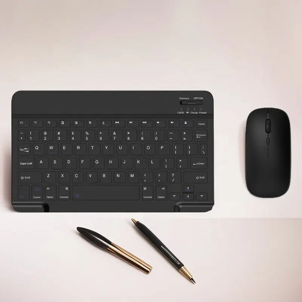 2024 Hot Selling Wireless BT Portable Keyboard 10 inch Tablet PC + 2.4G Wireless Mouse Sets Rechargeable