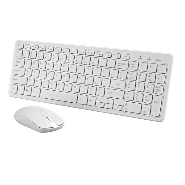 Manufacturer's hot selling wireless 2.4G keyboard and mouse combination set suitable for laptop office