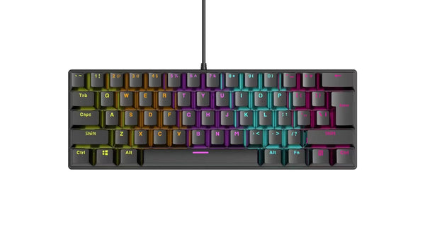 61 key computer keyboard Mechanical keyboard RGB ergonomic design connected Cheap gaming computer gaming computer keybo