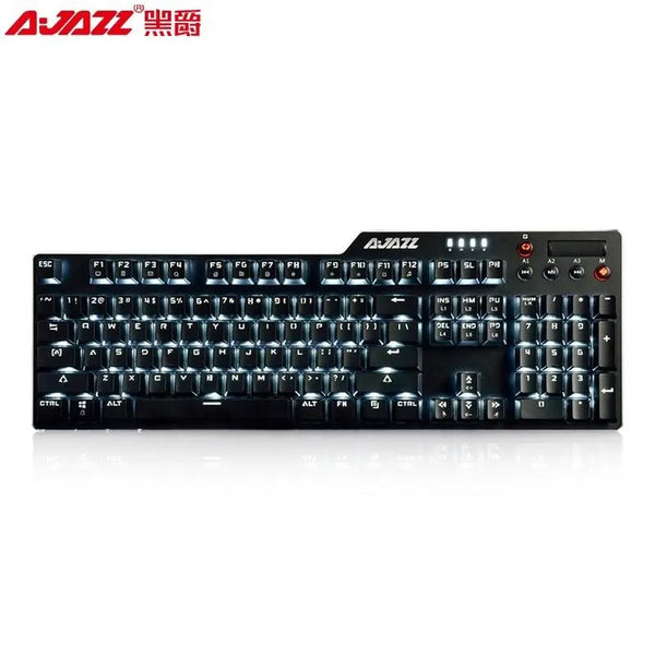 AJAZZ Anti - Ghosting AK35i 104 Keys Backlight Aluminum Gaming Mechanical