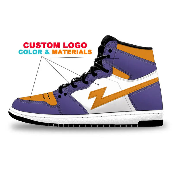 2023 High Top Low Custom Logo Brand Genuine Leather Manufacturer Women Men Private Label Fashion Casual Sneakers