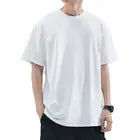 Factory Supply Heavy Weight Plain Oversized Sports Wear White Blank Tshirt Clothes For Men