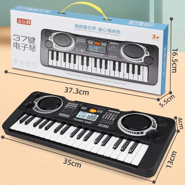 Introductory Keyboard Musical Instrument Piano 37 Key Folding Electronic