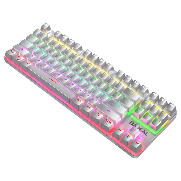 K100 Custom Wired 87 Keys RGB Backlit Computer Mechanical Gaming K100 Gaming Mechanical