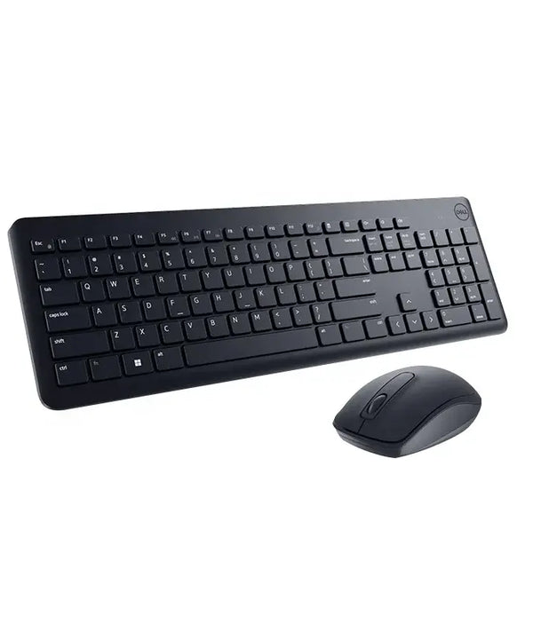 Dell KM3322W Wireless Keyboard Mouse 1000 DPI Combo 2.4GHz Wireless - Black