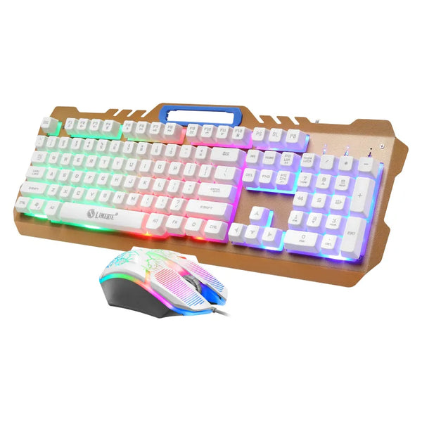 Factory Price Hot Selling PC Computer Gamer Led RGB Gaming Mechanical and mouse for PC Gamer