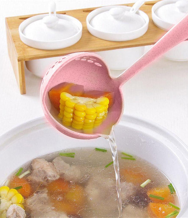 Multifunctional Soup Spoon & Colander Soup Filter