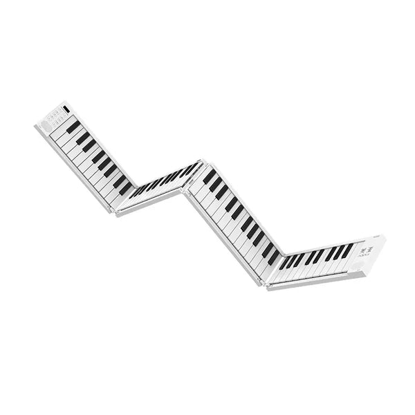 midiplus Folding piano 88 Digital Music Instrument 88 Keys White Black Portable Fold Splicing Piano Organ Electronic