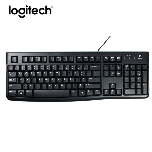 100% Original Logitech K120 Plus Craft Keyboard For PC TV laptop