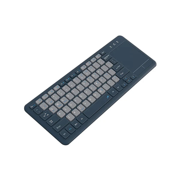 Popular Newest Office Keyboard With Touch Pad, Multi-color And Multi-language Chocolate Bluetooth